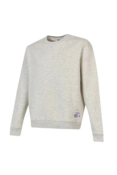 New Balance   NB Lifestyle Men Sweatshirt Erkek Beyaz Sweatshirt - MNC3503 ürün görseli 1