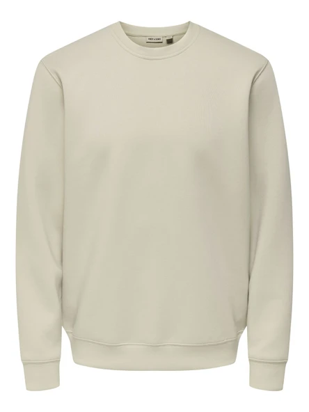 ONSLUCA LIFE REG LS CREW SWEAT Erkek Gray Sweatshirt - 22035201 ürün görseli 1