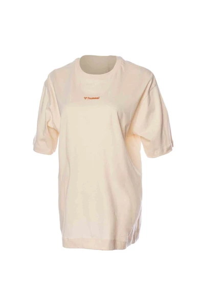 Hummel   HMLARIA OVERSIZE T-SHIRT S/S Kadın WHITECAP GREY T-Shirt - H911923 ürün görseli 1