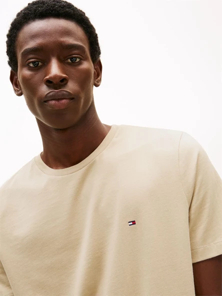 Tommy Hilfiger   ESS SEASONAL REG FIT SOLID TEE Erkek Yeşil T-Shirt - MW0MW39995 ürün görseli 1