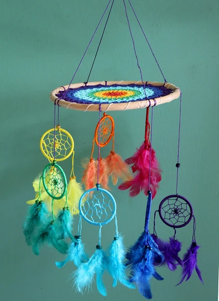 Rüya Kapanı Düş Kapanı Dream Catcher  Roshıta-113 ürün görseli 1