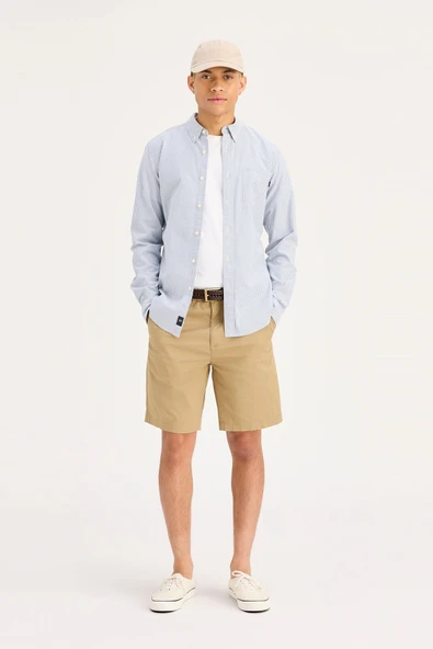 Dockers   ULTIMATE SHORT NEW BRITISH KHAKI Erkek Yeşil Şort - 85868 ürün görseli 1