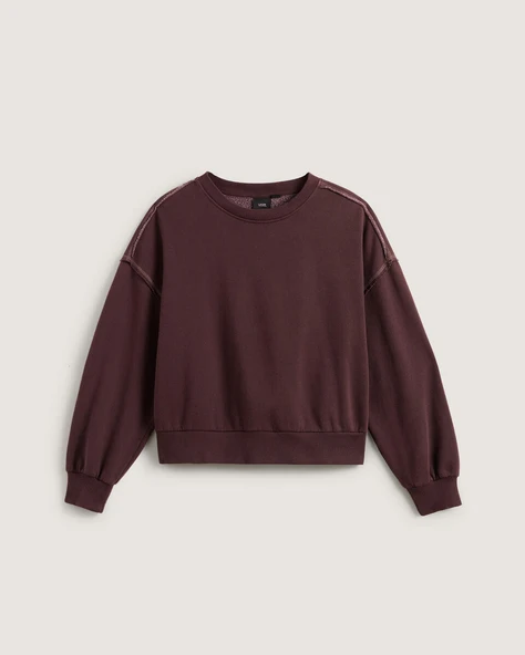 Vans   Got Your Back Crew Kadın Dark Port Sweatshirt - VN000Q33 ürün görseli 1