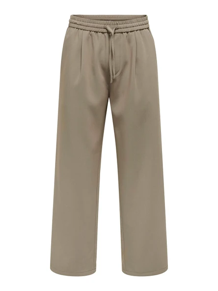 Only & Sons   ONSWILL 0292 LOOSE STRING PANT FRML NOOS Erkek Gray Pantolon - 22033466 ürün görseli 1
