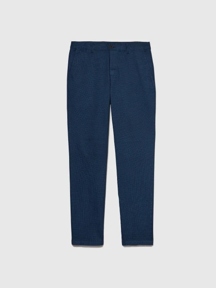 Sisley   Streç Pamuklu Kemer Delikli Slim Fit Denim Chino Pantolon Erkek Renkli Pantolon - 324P4HJTSF03N ürün görseli 1