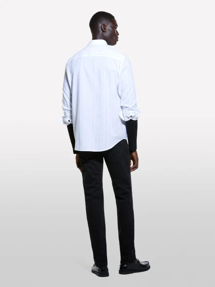 Sisley   Elastan Karışımlı Slim Fit Denim Pantolon Erkek Lacivert Pantolon - 324A4N3HSE00O ürün görseli 1