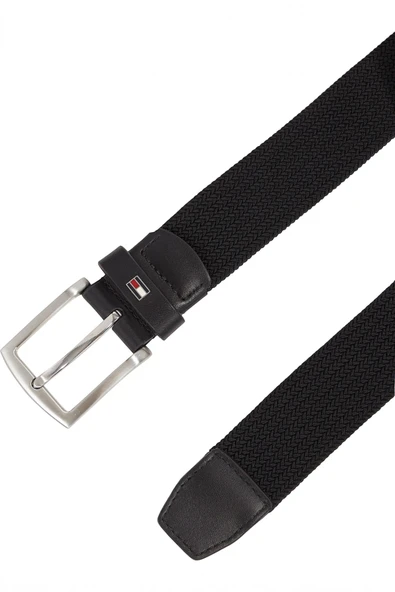 Tommy Hilfiger   DENTON ELASTIC 3.5 Erkek Siyah Kemer - AM0AM13354 ürün görseli 1
