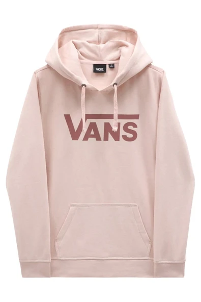 Vans   WM DROP V LOGO HOODIE-B Kadın Pembe Sweatshirt - VN0A5HNP ürün görseli 1