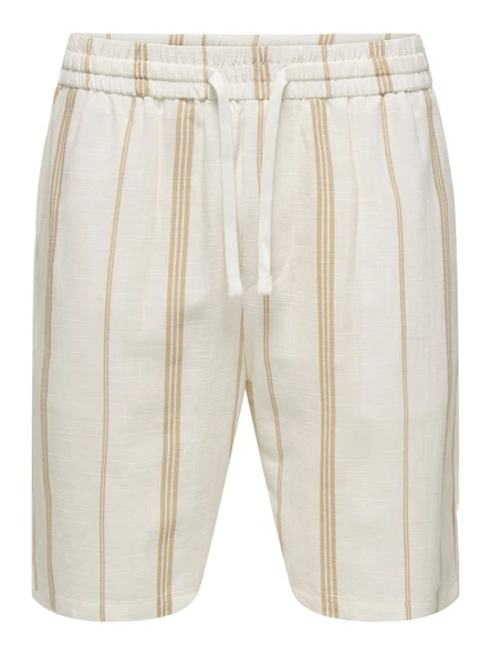 Only & Sons   ONSTINUS STEPAN SHORTS 006 Erkek White Şort - 22033632 ürün görseli 1