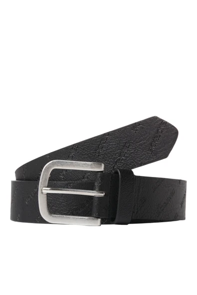 Jack & Jones   JACHARRY EMBOSSED BELT NOOS Erkek Black Kemer - JJ12236466 ürün görseli 1
