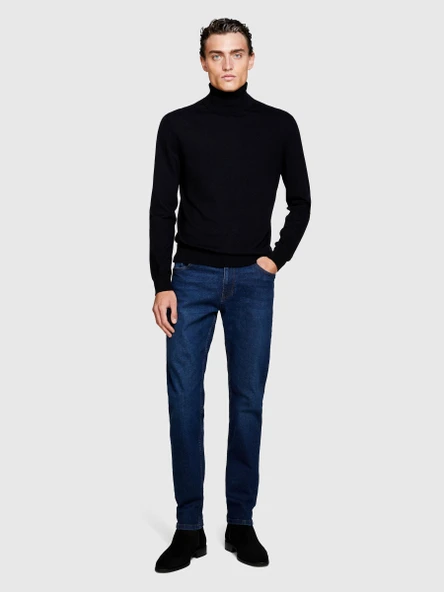 Sisley   Boston Slim Fit Esnek Denim Pantolon Erkek Haki Mix Pantolon - 323A4MQBSE00O ürün görseli 1
