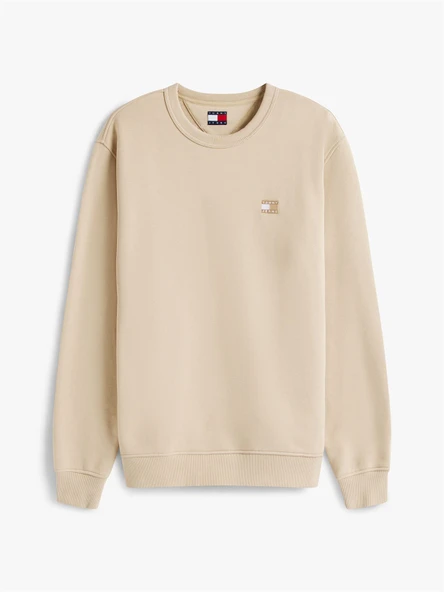 TJM REG BADGE CREW EXT Erkek Yeşil Sweatshirt - DM0DM20660 ürün görseli 1