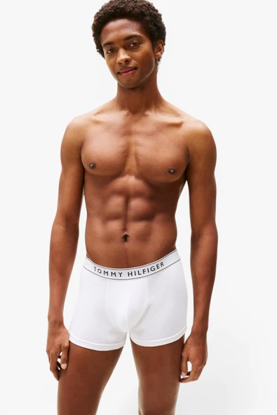 Tommy Hilfiger   3P TRUNK DTM Erkek Kırmızı Boxer - UM0UM03520 ürün görseli 1