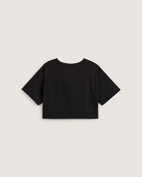Vans   Classic Script Kadın Siyah T-Shirt - VN000QDF - Resim 7