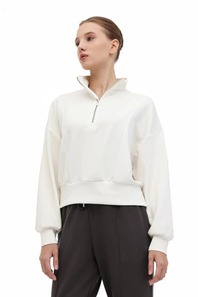 Lumberjack   WL DENIL YOG1-9 5PR Kadın Bej Sweatshirt - 102020754 ürün görseli 1