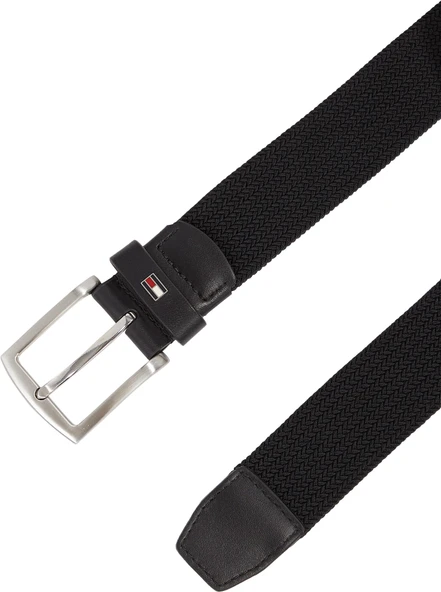 Tommy Hilfiger   DENTON ELASTIC 3.5 Erkek Siyah Kemer - AM0AM13354 ürün görseli 1