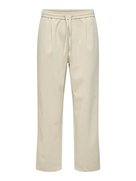 Only & Sons   ONSWILL 0292 LOOSE STRING PANT NOOS Erkek Gri Pantolon - OS22033466 ürün görseli 1