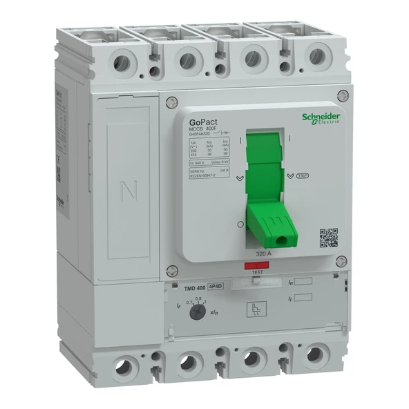 Schneider Electric G40F4A320 4X320A 36kA TMŞ 224-320A Ayarlı GoPact ürün görseli 1