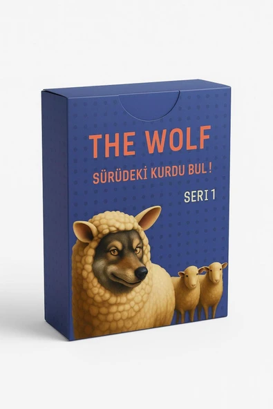 The Wolf Oyun Kartı Seri-1 Sürüdeki Kurdu Bul! Kart Oyunu ürün görseli 1