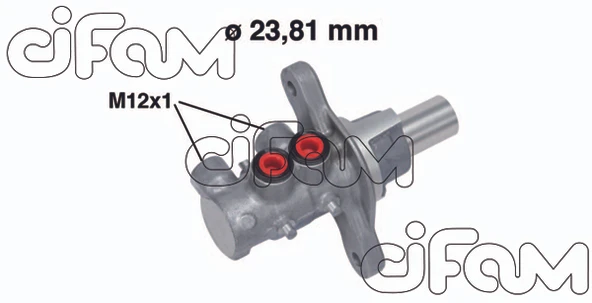 Fren Ana Merkezi Opel Corsa D 06>14 Corsa E 14>19 Adam 12>19 Arka Disk Frenler İçin 39086985-95518072-558258-558392 ürün görseli 1