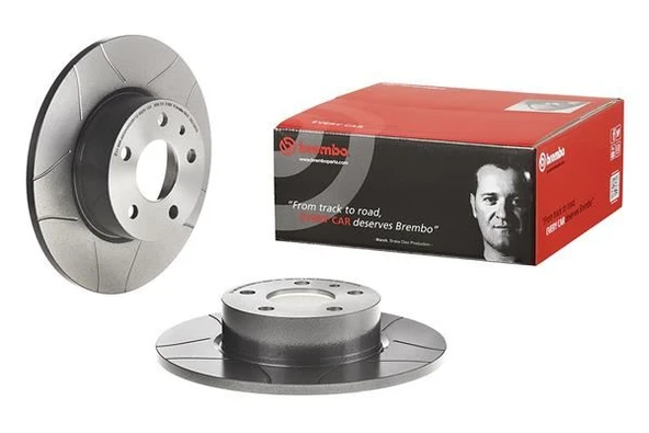 Arka Fren Diski Alfa Romeo 147 01>10 156 97>05 164 92>98 251.5X10x50.6Mm Çizgili 71738912-60801787-164062610001 ürün görseli 1