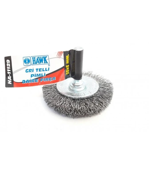 Hawk HA11129 Pimli Gri Tel Daire Fırça 50x6 mm ürün görseli 1