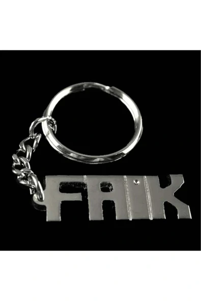 Faik İsimli Anahtarlık ürün görseli 1