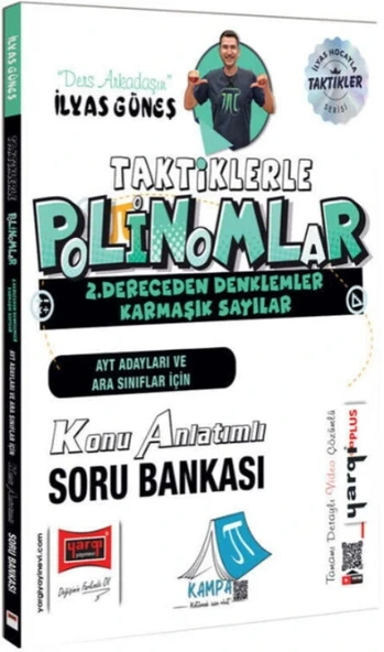 Yargı Taktiklerle Polinomlar 2.Derece Denklemler Konu Anlatımlı Soru Bankası Plus ürün görseli 1