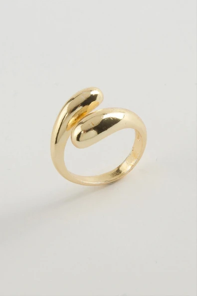 Oval Metal Yüzük ürün görseli 1