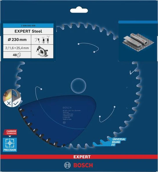 DAİRE TESTERE - EXPERT FOR STEEL 235*25,40 MM 48 D ürün görseli 1