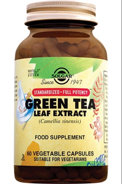 Solgar Green Tea 60 Kapsül ürün görseli 1