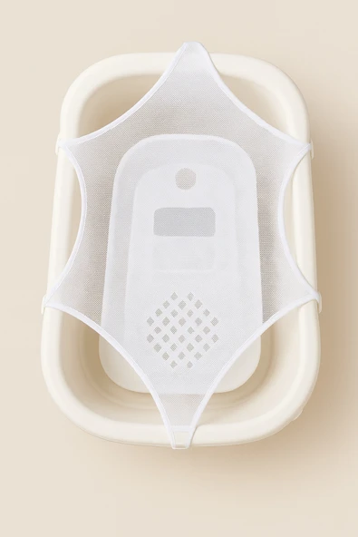 Termometreli ve NEST AQUA Küvet Yıkama Filesi, Bebek Banyo Filesi, SADECE AQUA NEST yumludur ürün görseli 1