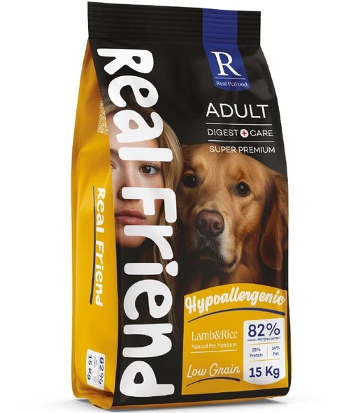 Real Friend Joint Care Hypoallergenic Dog Lamb&Rice 25/14 Köpek Maması 15 Kg ürün görseli 1