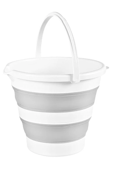 3lü Set Temizlik Seti Katlanır Sepet-kova-maşrapa - Resim 2