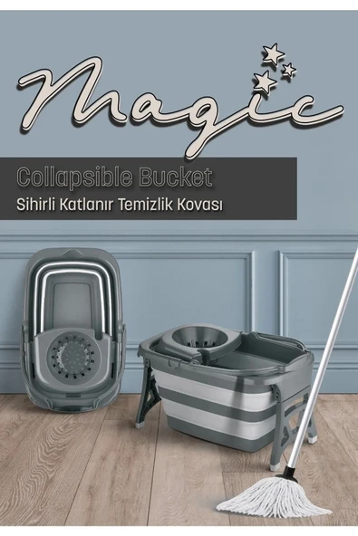 Katlanabilir Vileda Temizlik & Mop Kovası ürün görseli 1