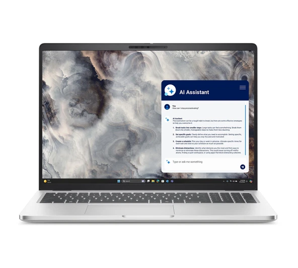 Dell Pro 16 BTO108_PC16250A004 Ultra7 255U 64GB 1TBSSD 16" WUXGA FreeDOS Dizüstü Bilgisayar ürün görseli 1