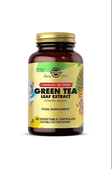 Solgar Green Tea 60 Kapsül ürün görseli 1