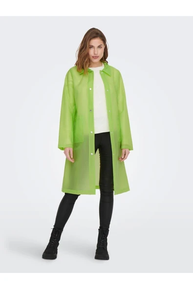 Only   ONLACACIE RAIN COAT OTW Kadın Sarı Mont - 15281181 ürün görseli 1