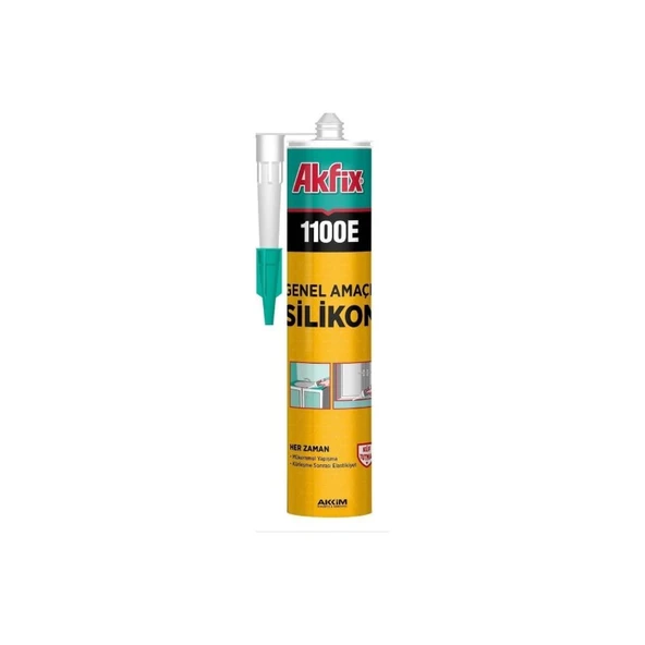 Mikro Akfix 1100E Silikon Şeffaf 280 ml ürün görseli 1