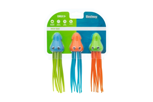 hydro swim speedy kalamar dalış oyuncağı 3lu ürün görseli 1