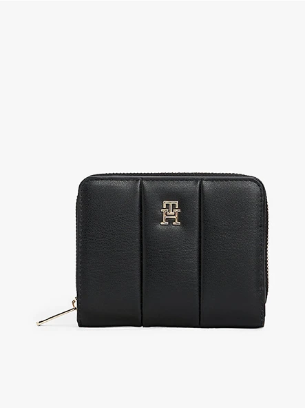 Tommy Hilfiger   TH ICON MED ZA QUILTED Kadın Siyah Cüzdan - AW0AW17746 ürün görseli 1