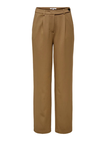 Only   ONLSULAJMA LIFE HW STR PANT CC TLR Kadın Kahverengi Pantolon - 15351108 ürün görseli 1