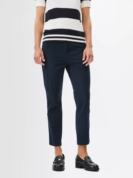 Tommy Hilfiger   CO STRETCH GMD SLIM CHINO Kadın Mavi Pantolon - WW0WW45920 ürün görseli 1