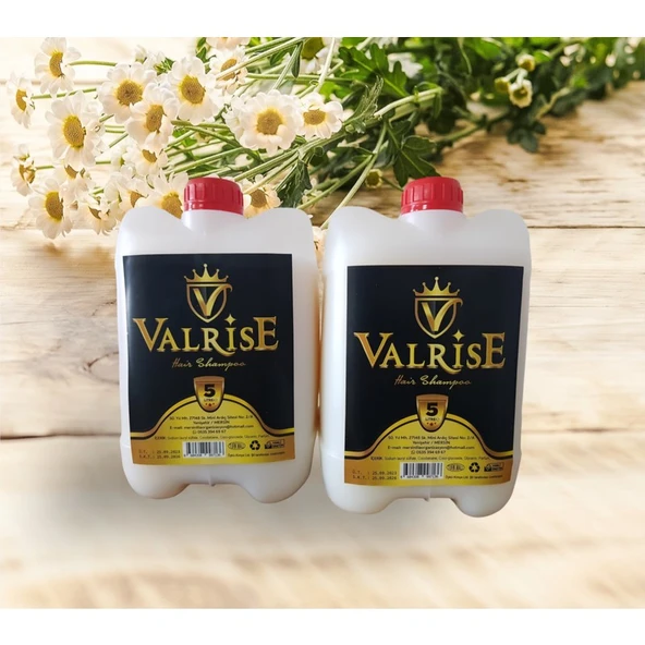Valrise 5 Litre Şampuan x 2 ADET Profesyonel Altın Serisi ürün görseli 1