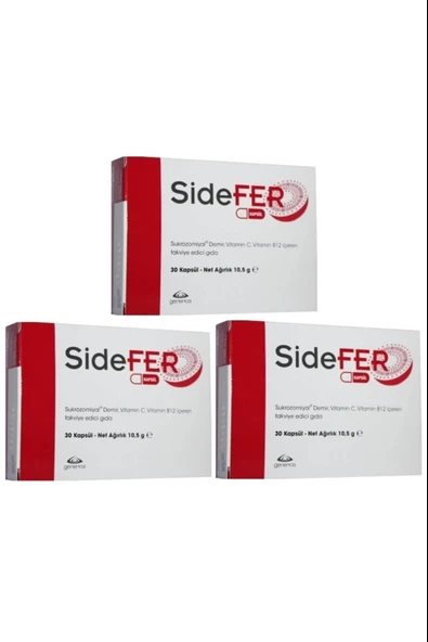 Sidefer 30 Kapsül 3 Adet ürün görseli 1