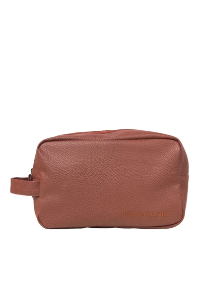Jack & Jones   JACJAY TOILETRY BAG Erkek Kahverengi Çanta - JJ12182860 ürün görseli 1