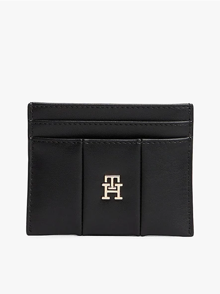 Tommy Hilfiger   TH ICON CC HOLDER QUILTED Kadın Siyah Cüzdan - AW0AW17745 ürün görseli 1