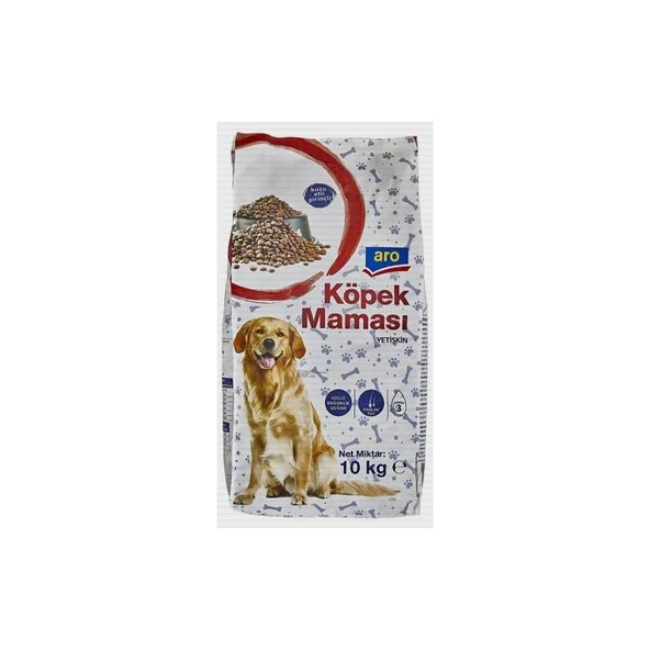 Aro Kuzu Etli Pirinçli Yetişkin Kuru Köpek Maması 10 kg ürün görseli 1