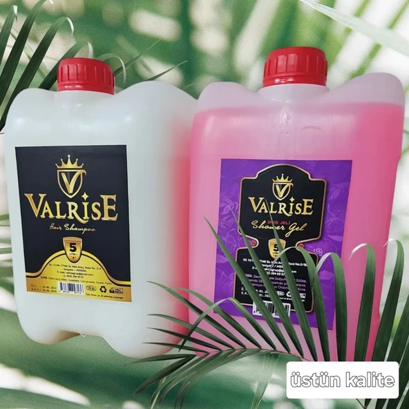 Valrise Duş Jeli 5 Litre Şampuan 5 Litre ürün görseli 1