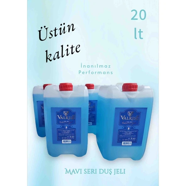 Valrise Duş Jeli Üstün Kalite 5lt X 4 Adet ürün görseli 1